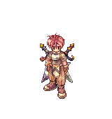 King's Twin Sword Back